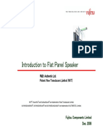 0812 - Introduction To Flat Panel Speaker