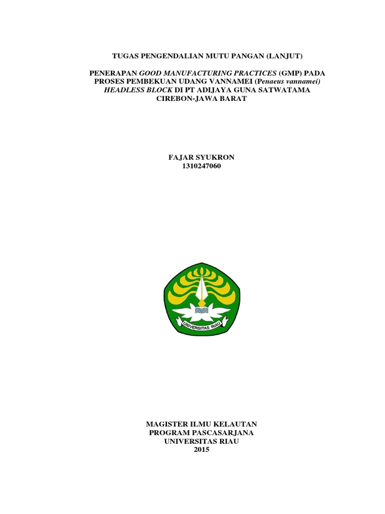 GMP | PDF