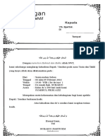 Undangan Tahlil Ms Word Folio