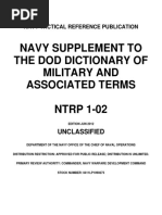 Navy Supplement To The DOD Dictionary of Military and Associated