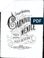 Benedict - Carnival of Venice