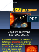 Presentación EL SISTEMA SOLAR, Clase 2&3