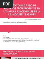 Protocolo de Uso de Recursos Tecnologicos Julissa.