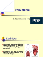 Pneumonia: Dr. Tjatur Winarsanto SPPD