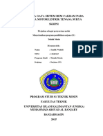 Analisa Sistem Rem Cakram Pada Sepeda Motor Listrik