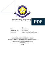 Microteaching Project Report