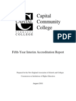 Fifth Year Interim Accreditation Report Aug2011