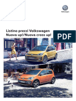 Listino Prezzi Volkswagen Up!