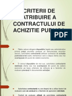 Criterii de Aribuire Legislatie Noua