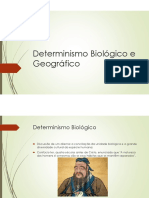 Microsoft PowerPoint - Determinismo Biológico e Geográfico