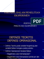 Definisi Teoritis Dan Operasional