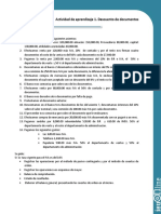 Archivos de Apoyo Actividad de Aprendizaje 1. Descuento de Documentos.