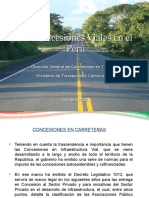 Las Concesiones Viales en El Perú-Ing. Suto