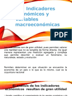 Indicadores Económicos y Variables Macroeconómicos