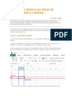 Aprenda o Básico Do Excel de Forma Prática e Rápida