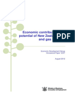 Economic Contribution and Potential of NZs Oil and Gas Industry