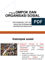 4 PES4001 Kelompok Dan Organisasi Sosial Ganjil 2014 2015