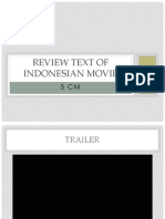 Review Text of Indonesian Movie