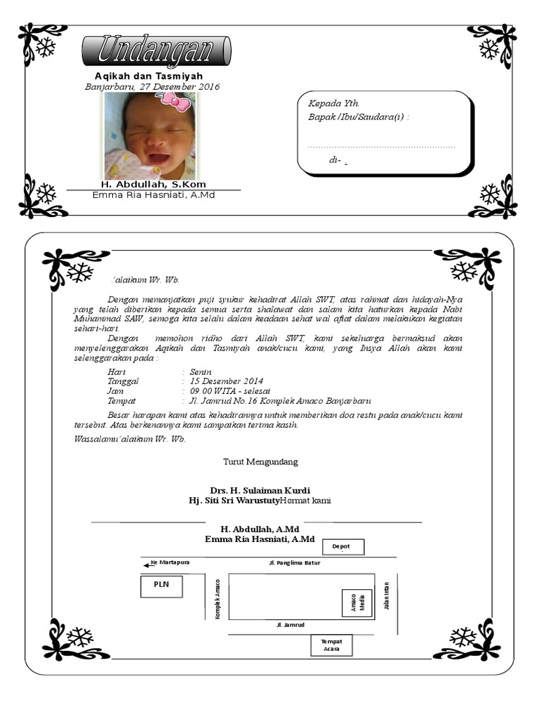 85+ Contoh Undangan Syukuran Kenaikan Pangkat Terbaik