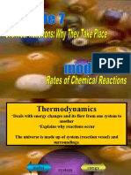 Chemical Reactions and Why They Take Place (Module 7) & Rates of Chemical Reactions (Module 8)