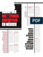 Legislar sobre las industrias creativas en México. Entrevista con el diputado Vidal Llerenas