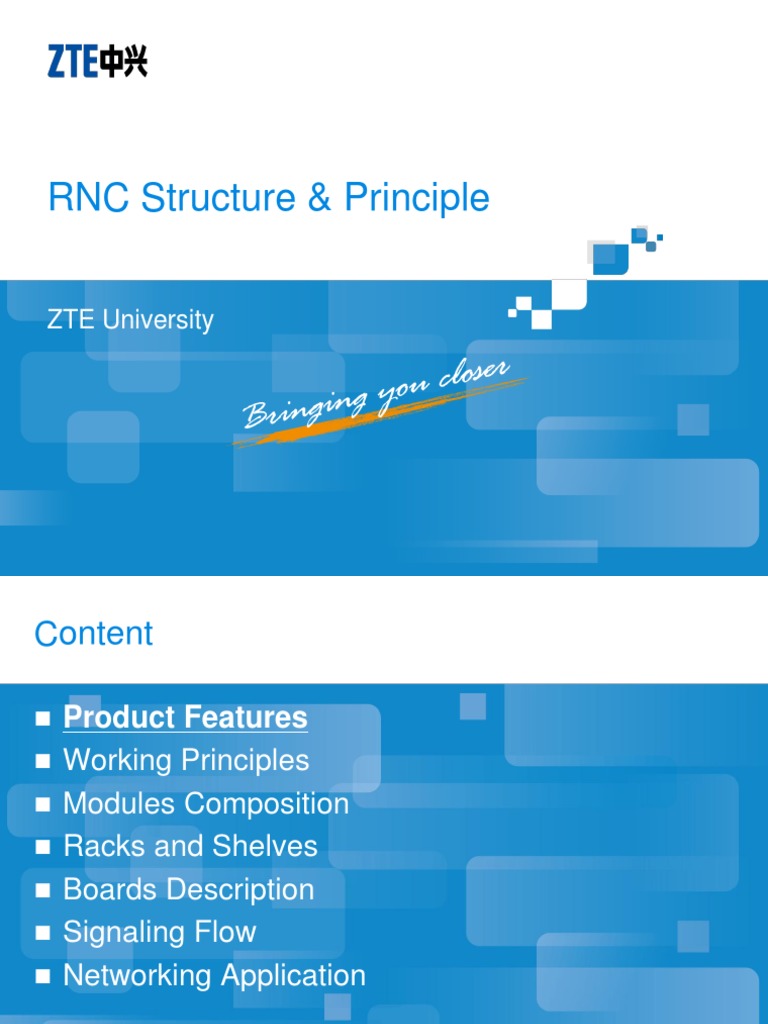 05 WR SS01 E2 1 RNC Structure and Principle V3.09-91 PDF | PDF | High ...