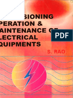 Testing, Commissioning, Operation & Maintenances of Electrical Equipment (S - Raho) 6TH Edition PDF