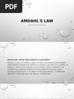 Amdahl'S Law: AZIZULLAH (P146111)