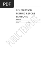 Penetration Testing Report Rhs5dn