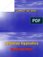 Sedative hypnotics- Barbiturates.ppt