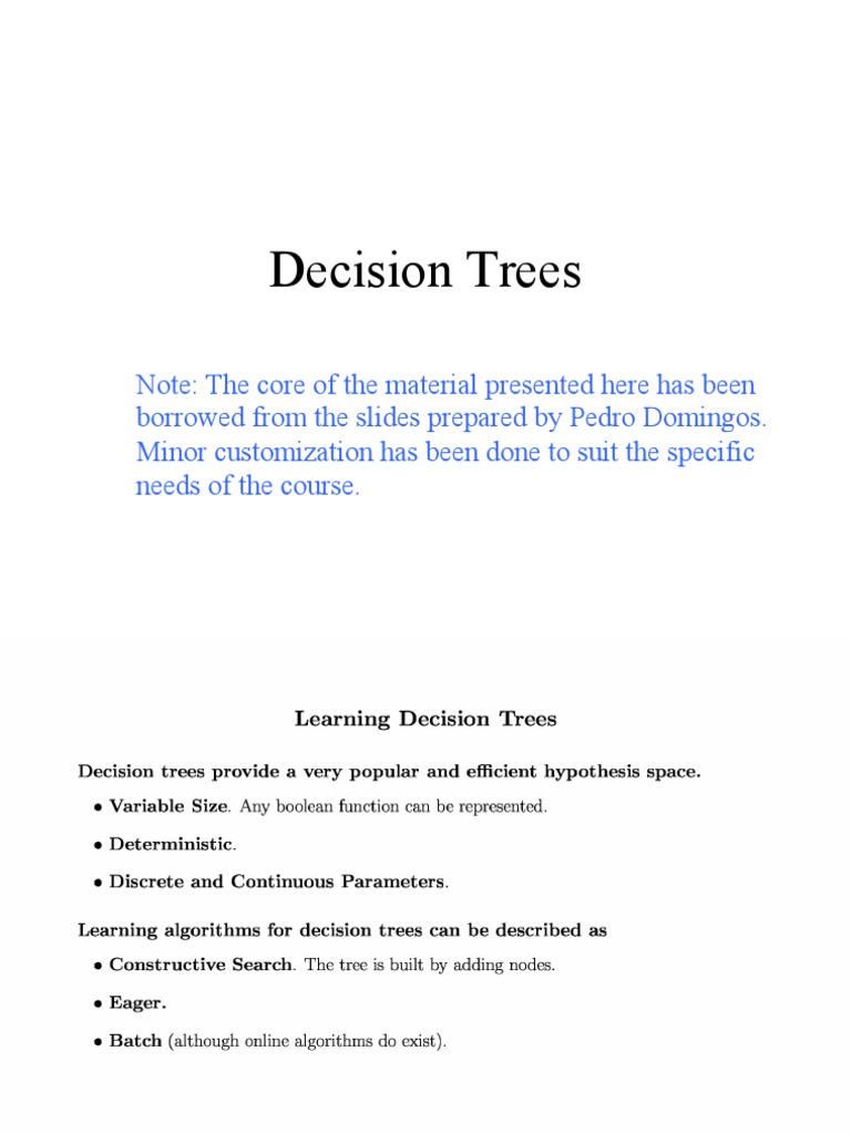 Decision Trees: Growth, Heuristics, Pruning | PDF