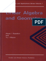 (Algebra, Logic and Applications, Volume 1) Alexei I. Kostrikin, Yu. I. Manin-Linear Algebra and Geometry-CRC Press (1989).pdf