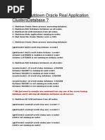 Start Stop Cluster DBs