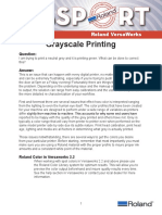Optimize Greyscale Printing with VersaWorks