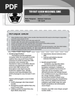 Download TRYOUT UN BAHASA INDONESIA SMK 2016doc by yekti mulia sari SN358052546 doc pdf