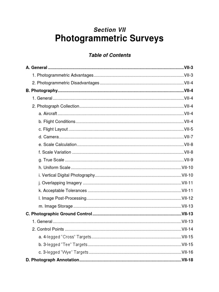 Photogrammetric Survey Techniques Guide | PDF | Topography | Surveying