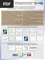 The Depth-Area-Thickness Method For Calculating Gross Rock Volume