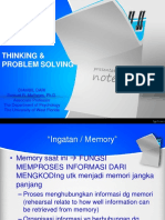 Thinking and Probelm Solving