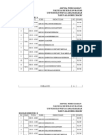 Jadwal Perkuliahan Ganjil Genap 2016