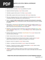 CHARACTERISTICS OF LIVING THINGS REVIEW SHEET-Answer key.pdf