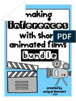 Making Inferences With Short Animated Films Bundle
