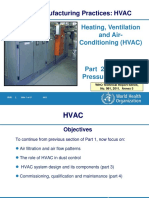 Good Manufacturing Practices: HVAC: Heating, Ventilation and Air-Conditioning (HVAC)