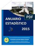 Anuario Estadistico 2015