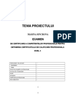 Masina Sincrona - Proiect Pentru Obtinerea Certificatului de Competente Profesionale