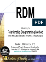 Relationship Diagramming Method: Fredric L. Plotnick, Esq., P.E
