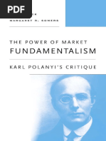 Download BLOCK and SOMERS 2014 The power of market fundamentalism the critique of Karl Polanyipdf by maji SN358076461 doc pdf