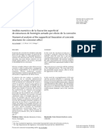 Análisis Numérico de La Fisuración Superficial Por Efecto de La Corrosión PDF