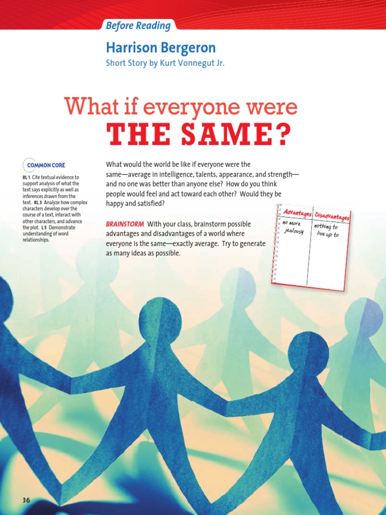 Harrison Bergeron PDF Kurt Vonnegut