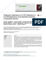Prognostic Importance of C-KIT Mutations in Core Binding Factor Acute Myeloid Leukemia: A Systematic Review