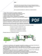 Distribución planta industrial